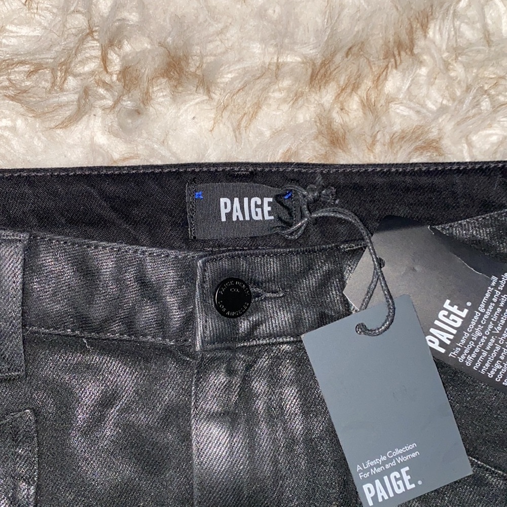 Paige Aideen Coated Mini Skirt - Picture 15 of 15